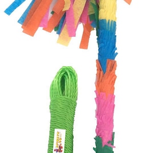 Sale! Ready To Ship! 20” Wooden Party Pinata Stick Pinata Wand Sturdy Hand Decorated Custom Colors Available! Free 30 Feet Rope Included
