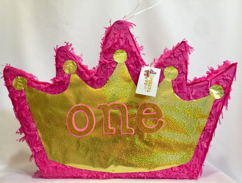 Gold Crown Pinata Prince Pinata Princess Pinata