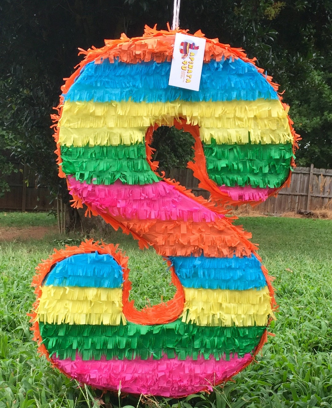 Colorful Letter S Pinata, Ideal for Birthday Celebration, Name's First ...