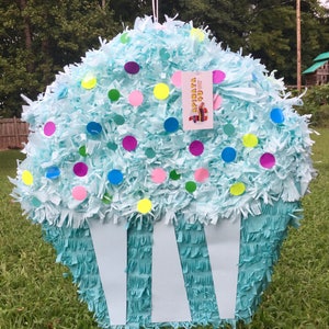 Handcrafted Cupcake Pinata Cupcake Party