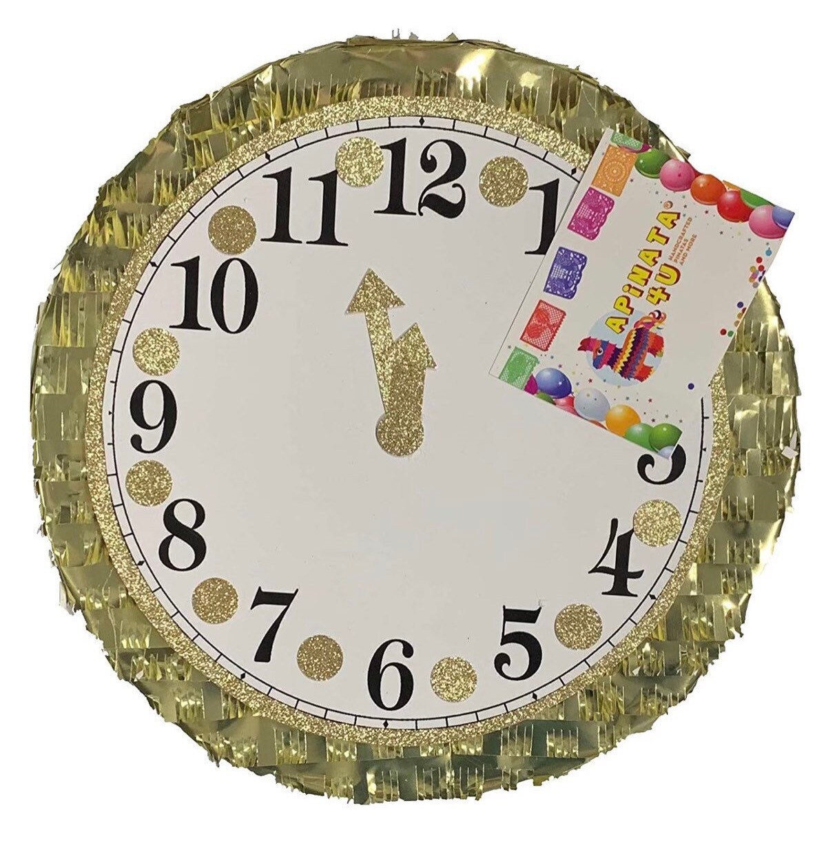 Piñata de fin de año 2025 lista para enviar Reloj de cuenta regresiva para  piñata de Año Nuevo 2026 Fiesta de cuarentena de piñata - Etsy México, image size:1199x1221