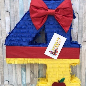 Number Four Pinata princess
