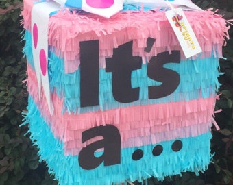 Sale! It's A Gender Reveal Pull Strings or Traditional Whack Pinata