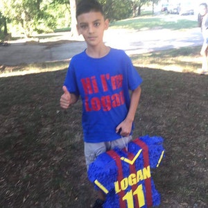 MESSI 10 Personalized Soccer Jersey Pinata