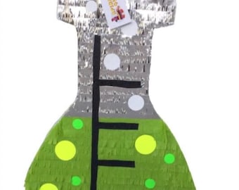 Science Beaker Pinata with Green Potion Theme, Educational Decoration for Kids, Perfect for Science Parties, Decoration Science Birthday