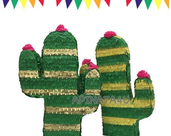 Sale! Ready to Ship Fiesta Pinata Cactus Pinata Wedding Party Favor