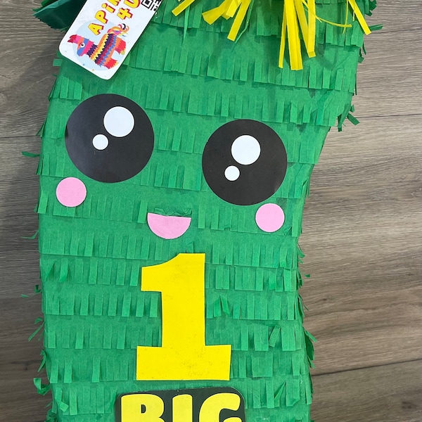 Sale! 20” Pickle Piñata Cucumber Dill One Big Dill Another Birthday Bachelorette Party Veggies Theme Kind Of A Big Dill Party