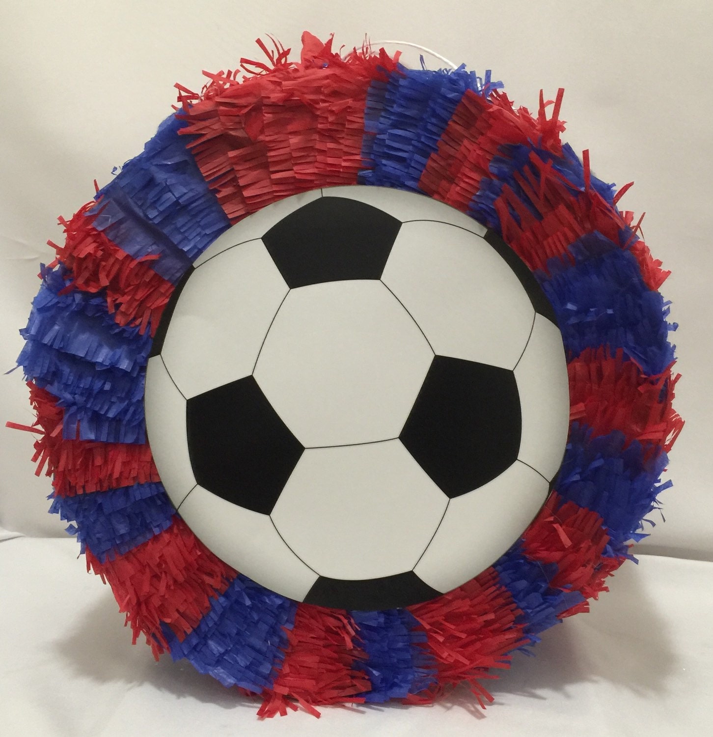 Soccer Ball Pinata Customize Your Own Colors Pull Strings or Whack Style 