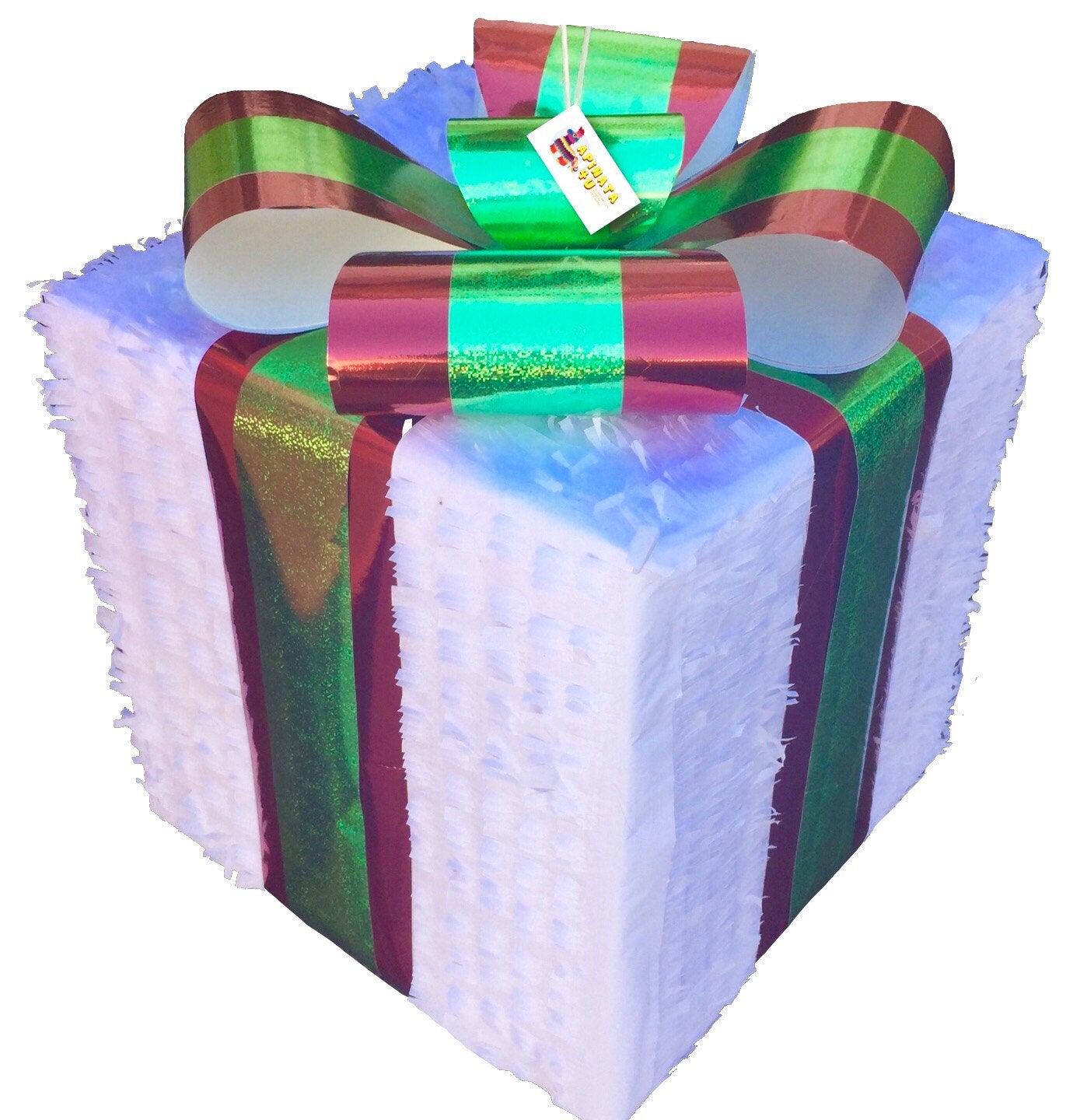 Christmas Gender Reveal Gift Box Pinata with Pull Strings or Etsy