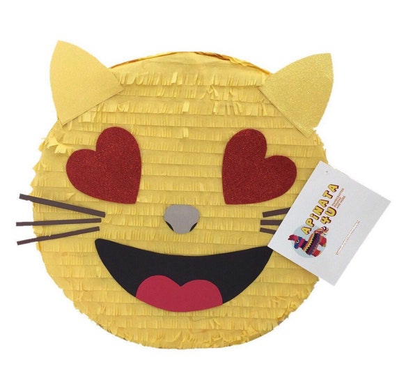 Pinata Jaune D Emoticone De Chat De Chat De Chat Etsy Pinata Jaune D Emoticone De Chat De Chat De Chat Etsy