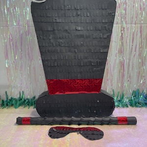 Magician Hat Pinata with Matching Stick Circus Themed Birthday Party Supplies for Birthday Party Decoration for Kids Party, Ready to Ship