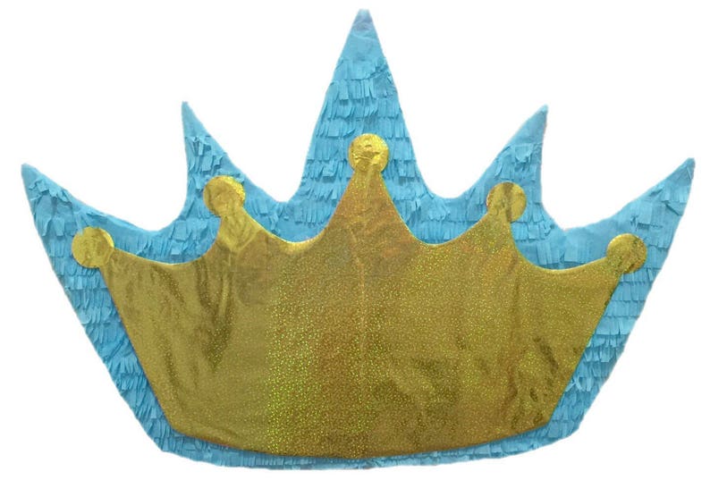 Gold Crown Pinata Prince Pinata Princess Pinata