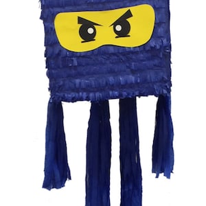 Ninja Pinata Ninja Themed Birthday Party Favors, Unique Kids Party Supplies, Fun Party Celebration Decor, Ready to Ship