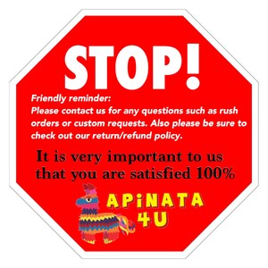 Awareness Symbol Pinata Customize FREE message image 5