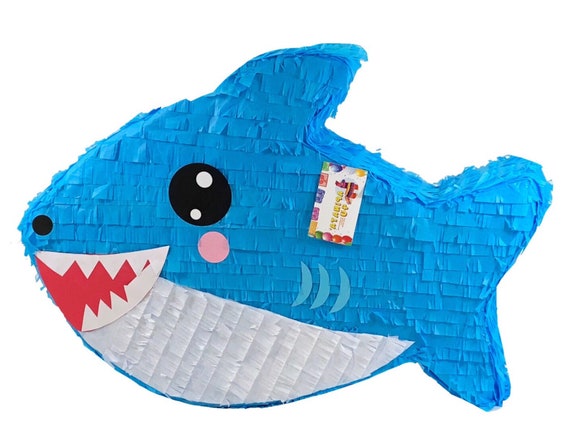Sale Blue Shark Pinata for First Birthday Party Supplies