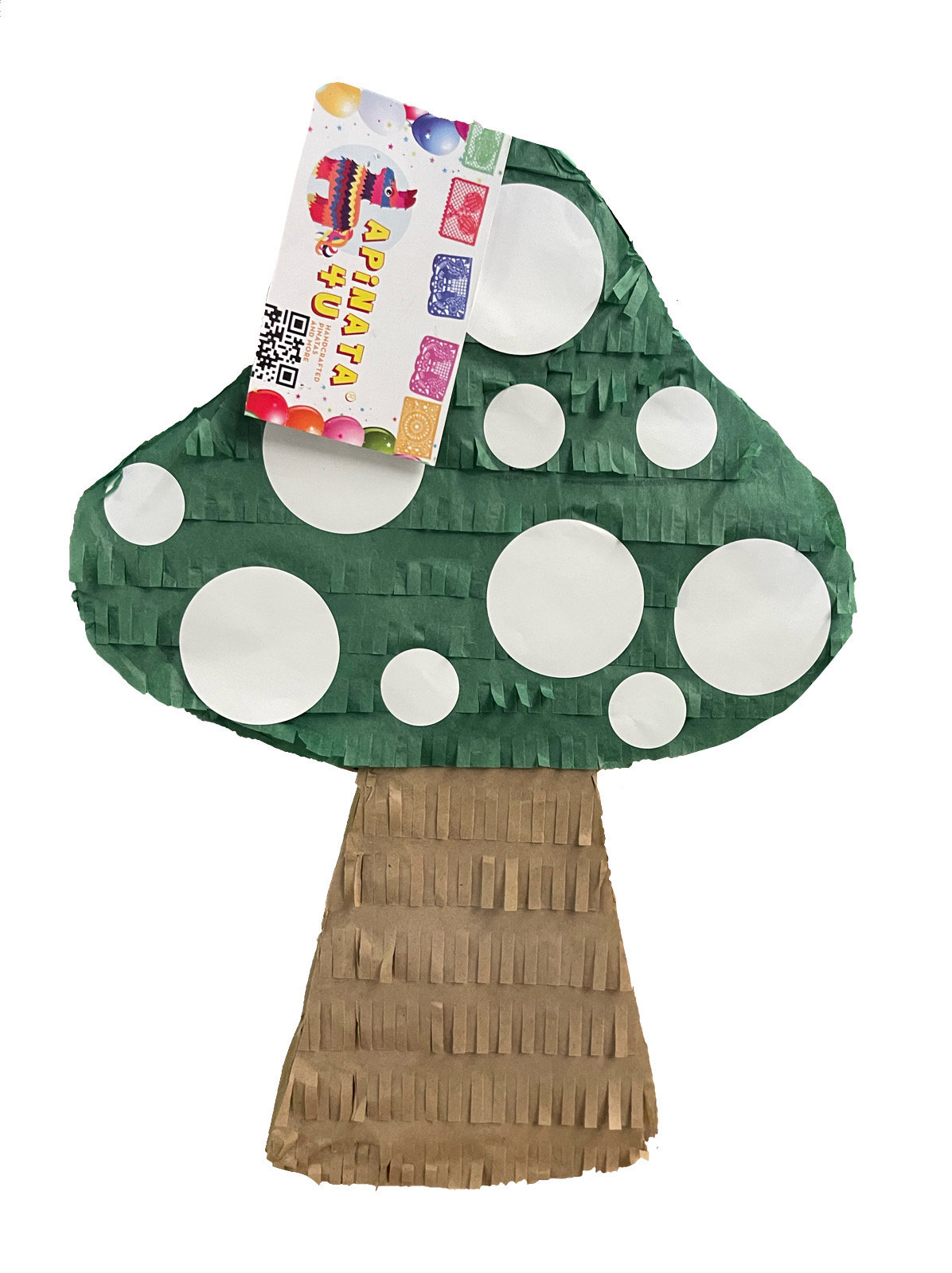 Trippy Green Mushroom Pinata Mushroom Themed Birthday Party Video Game Themed Party Supplies