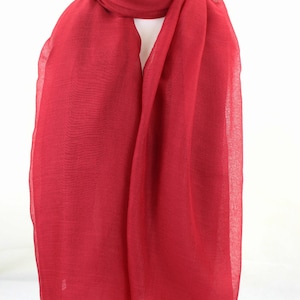 Dames Nieuwe Effen Viscose Sjaal/Sarong/Hijab Kies uit Mooie Kleuren Snelle Verzending afbeelding 10