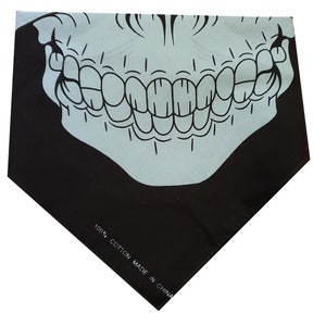 Bandana cachemire Bandeau pour cheveux Écharpe Protège-poignets Attache-tête Vente Couvre-visage et masque facial élégant image 6