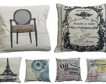 Nouvelles couvertures de coussin de luxe de style unique sans inserts Acheter 1 pièce ou ensemble