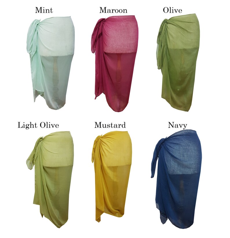 Dames Nieuwe Effen Viscose Sjaal/Sarong/Hijab Kies uit Mooie Kleuren Snelle Verzending afbeelding 6