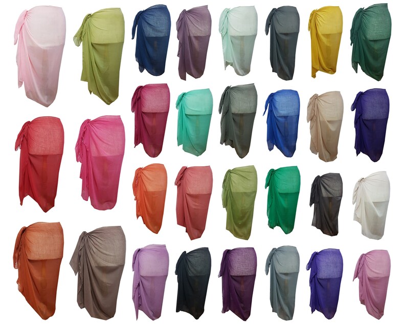 Dames Nieuwe Effen Viscose Sjaal/Sarong/Hijab Kies uit Mooie Kleuren Snelle Verzending afbeelding 2