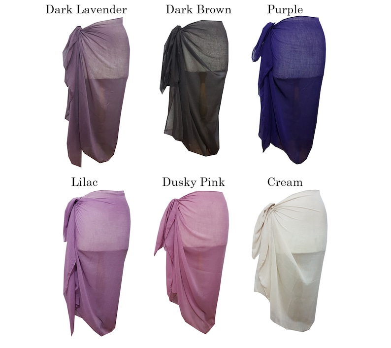 Dames Nieuwe Effen Viscose Sjaal/Sarong/Hijab Kies uit Mooie Kleuren Snelle Verzending afbeelding 5