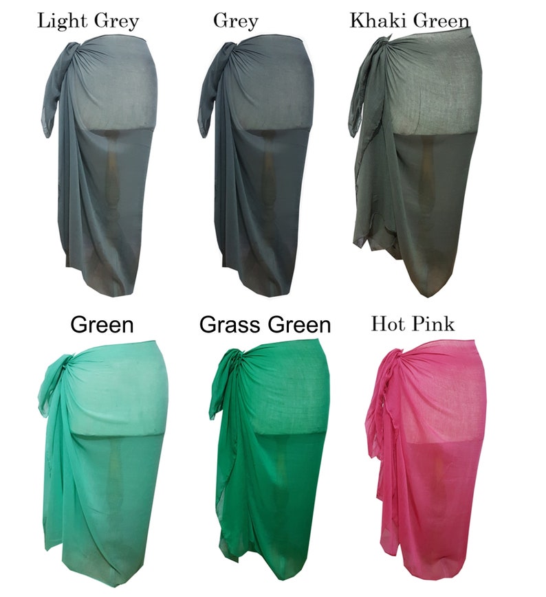 Dames Nieuwe Effen Viscose Sjaal/Sarong/Hijab Kies uit Mooie Kleuren Snelle Verzending afbeelding 4
