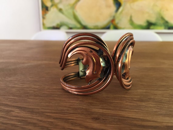 Rame Copper clamp bracelet