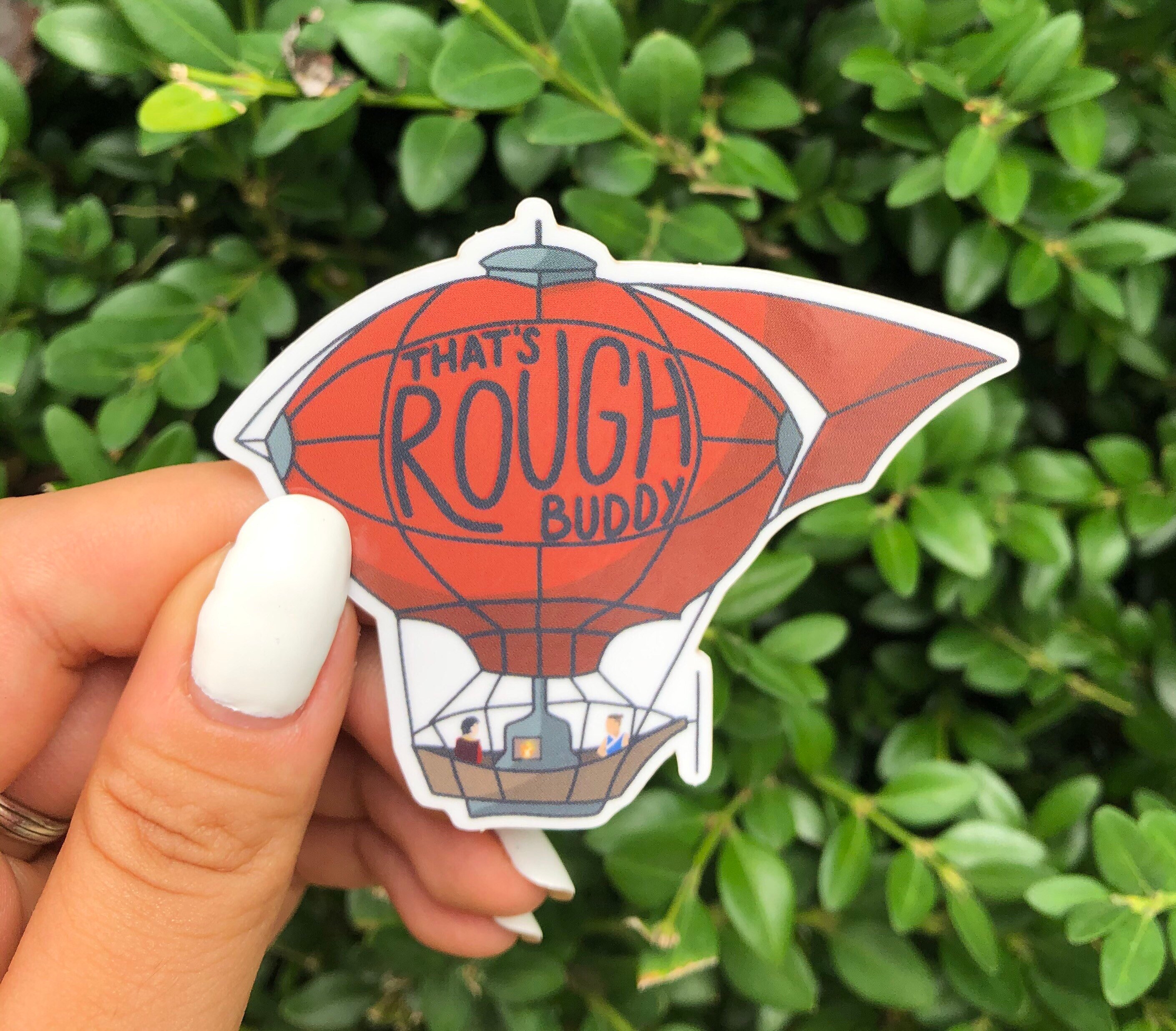 Zuko & Sokka That's Rough Buddy Sticker (Avatar: the Last Airbend…