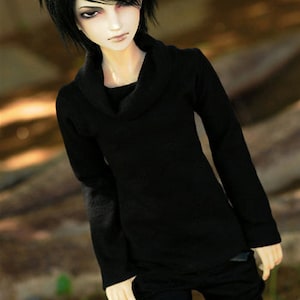 Cotton Cowl-Neck Sweater - BJD 1/4 1/3 SD13 MSD Boy Girl minifee mnf iplehouse jid winter autumn cozy dollfie doll toy