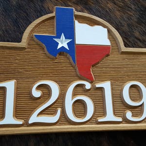 For the Texan in You... Red White & Blue Texas - Hand Painted With Care ...
