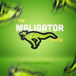 Maligator K9 Aufnäher / Patch (10cm)