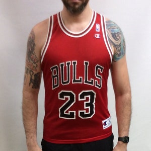 Jaren 90 Chicago Bulls Michael Jordan 23 Uniform Pyjama Top | Etsy België