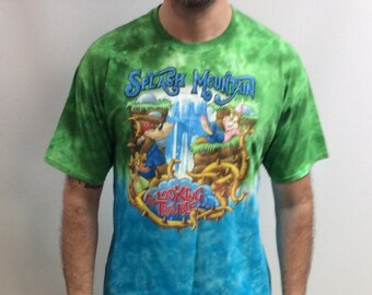 splash mountain tie dye shirt