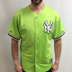 Green yankees jersey new arrivals