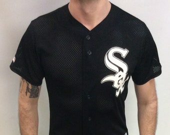 Vintage 70s80s Joe DiMaggio New York Yankees #5 Pinstripe Authentic Pro Cut Jersey Wilson Made in USA size 32