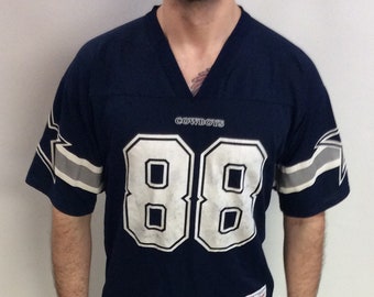 Vintage 90's Dallas Cowboys 88 Michael Irvin Classic Navy 