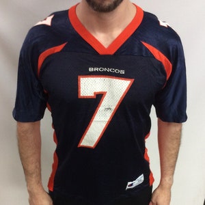 Vintage 90s John Elway Broncos Jersey - #7 Navy & Orange (Size 44)