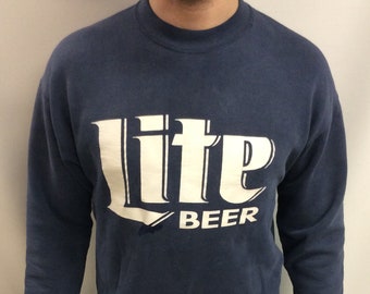 80s Miller Lite beer run shirt 80s Brewers shirt
