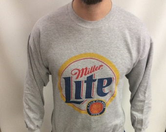Miller Lite Christmas Sweater | Etsy 