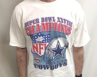 Vintage 1994 Dallas Cowboys Super Bowl Champions T-Shirt (Size Large)