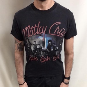 Vintage 2001 Motley Crue Girls Tour T-shirt - Adult Small - Etsy