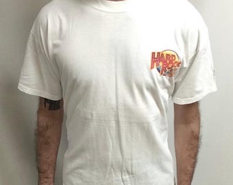 Vintage 90s Hard Rock Cafe New York T-Shirt: Niagara Falls Logo (Size L)