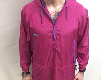 90’s Columbia vintage nylon jacket Vintage 90's Columbia Sportswear Purple, Teal & Black