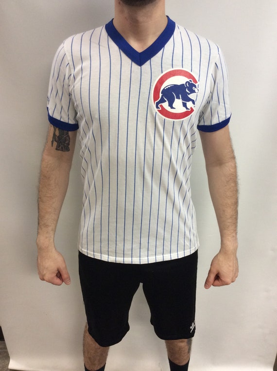 cubs pinstripe shirt