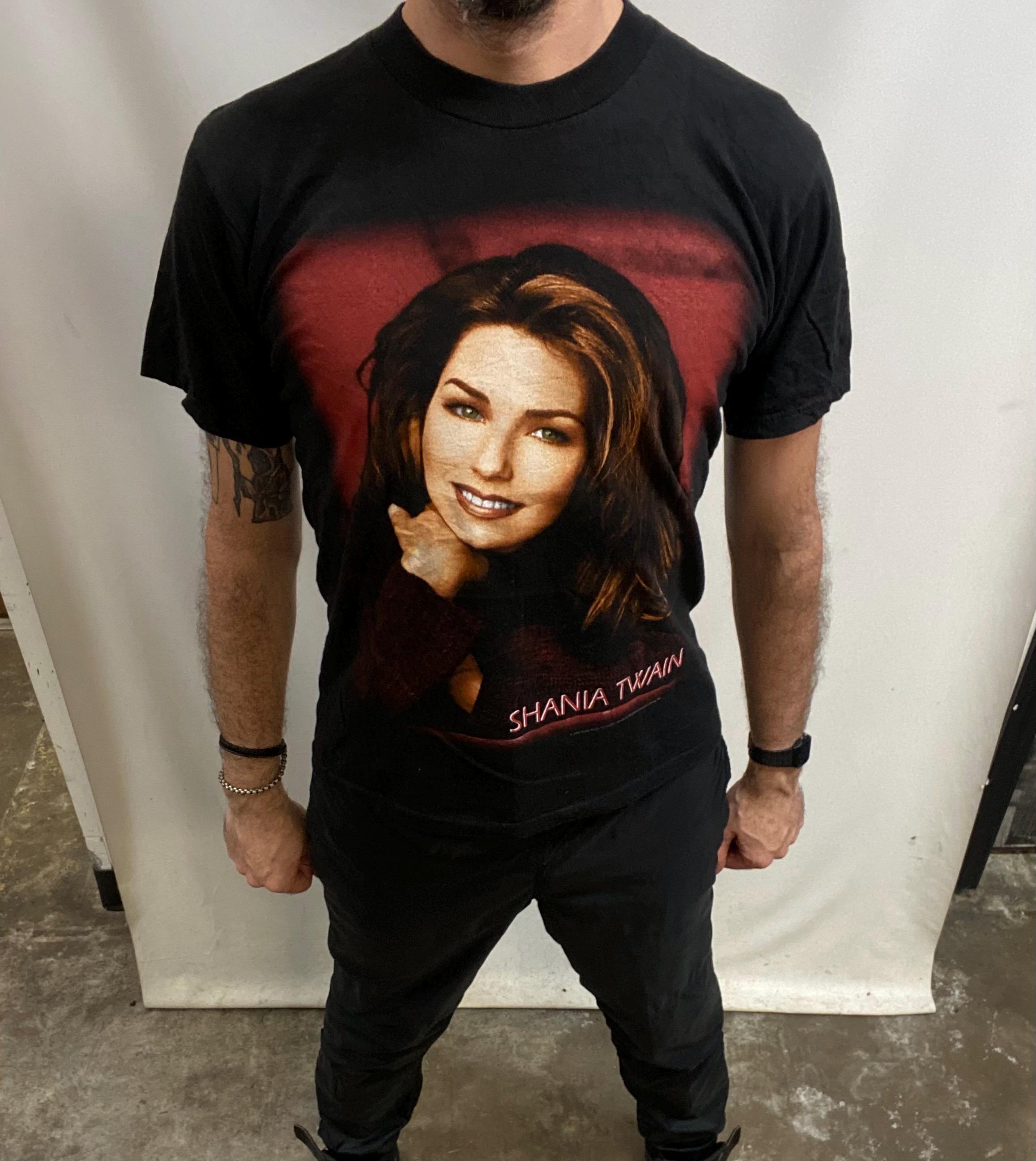 Vintage 1998 Shania Twain Concert T-shirt - Hanes (size M, Made in