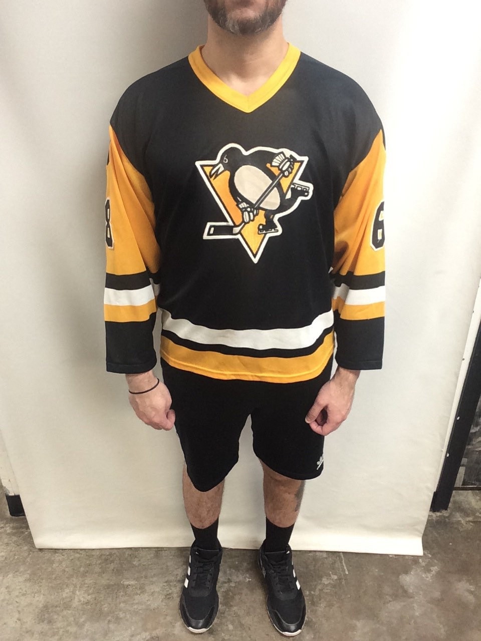 Kid's XL 90's Pittsburgh Penguins S/s Jersey T Shirt -  Norway