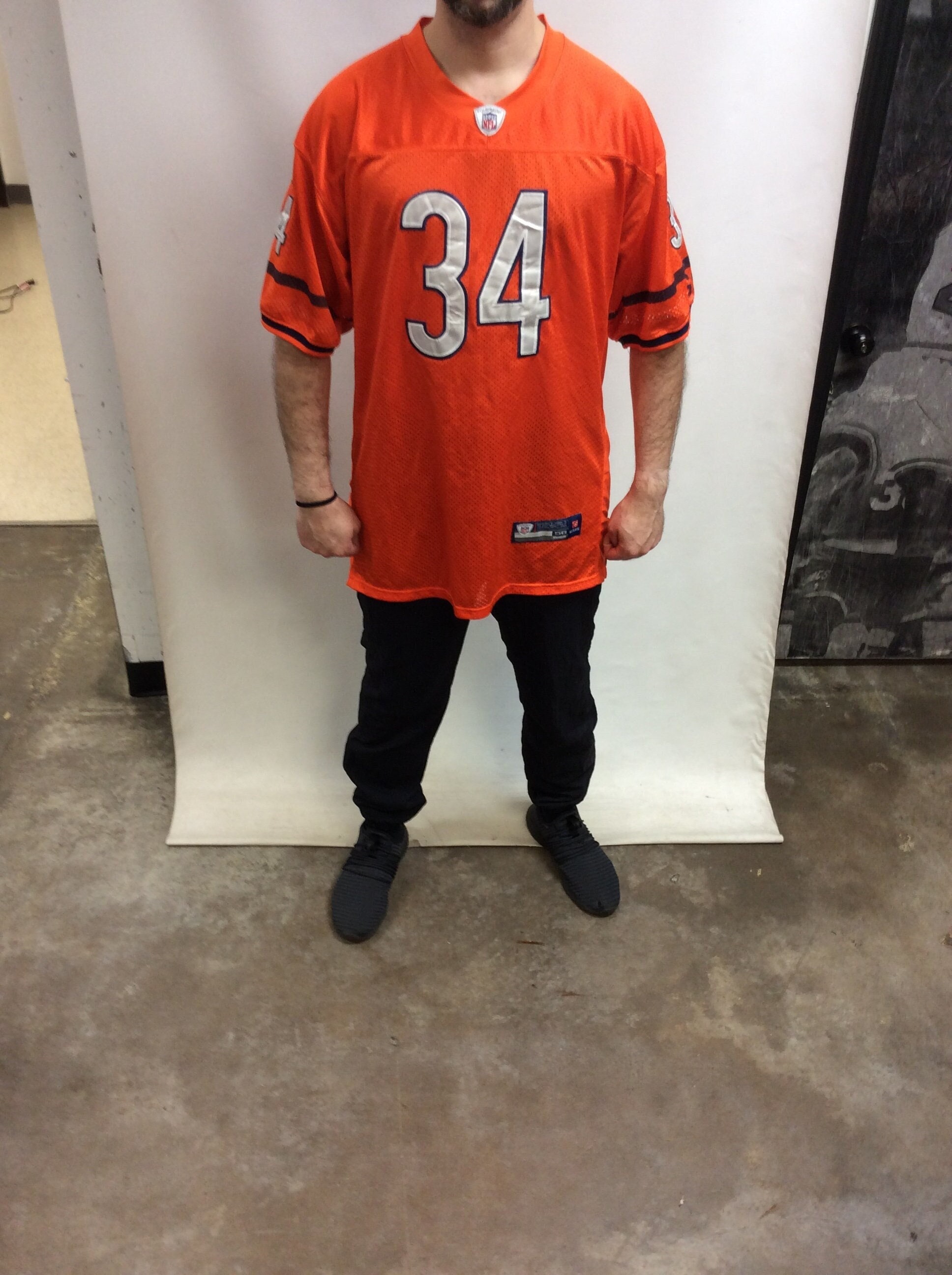 Walter payton 2025 reebok jersey