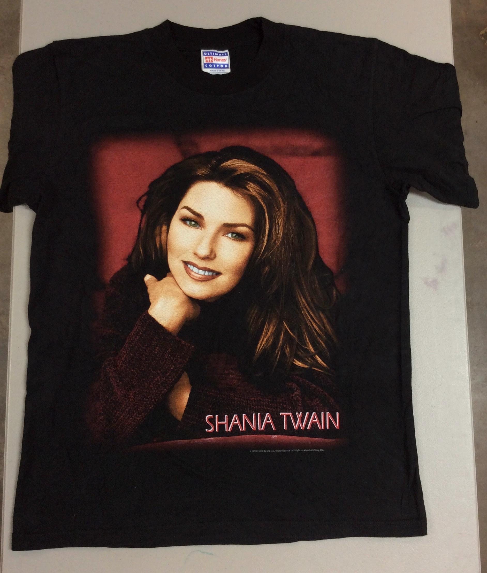 Vintage 1998 Shania Twain Concert T-shirt - Hanes (size M, Made in