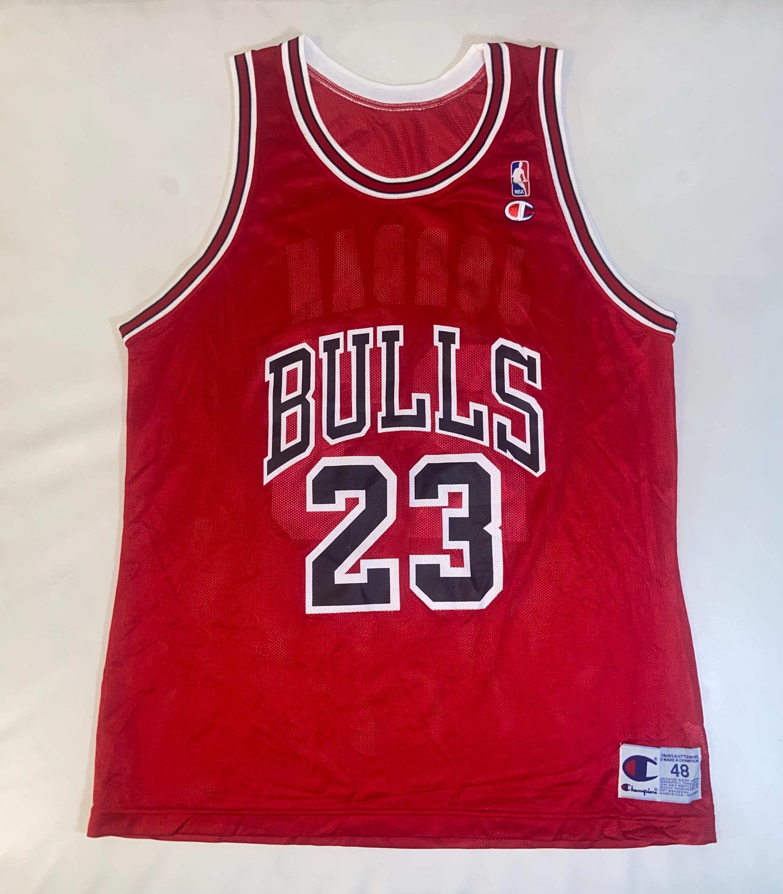 Vintage 90's Chicago Bulls Original Michael Jordan #23 Red
